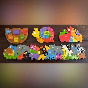 Kids Wooden Puzzles